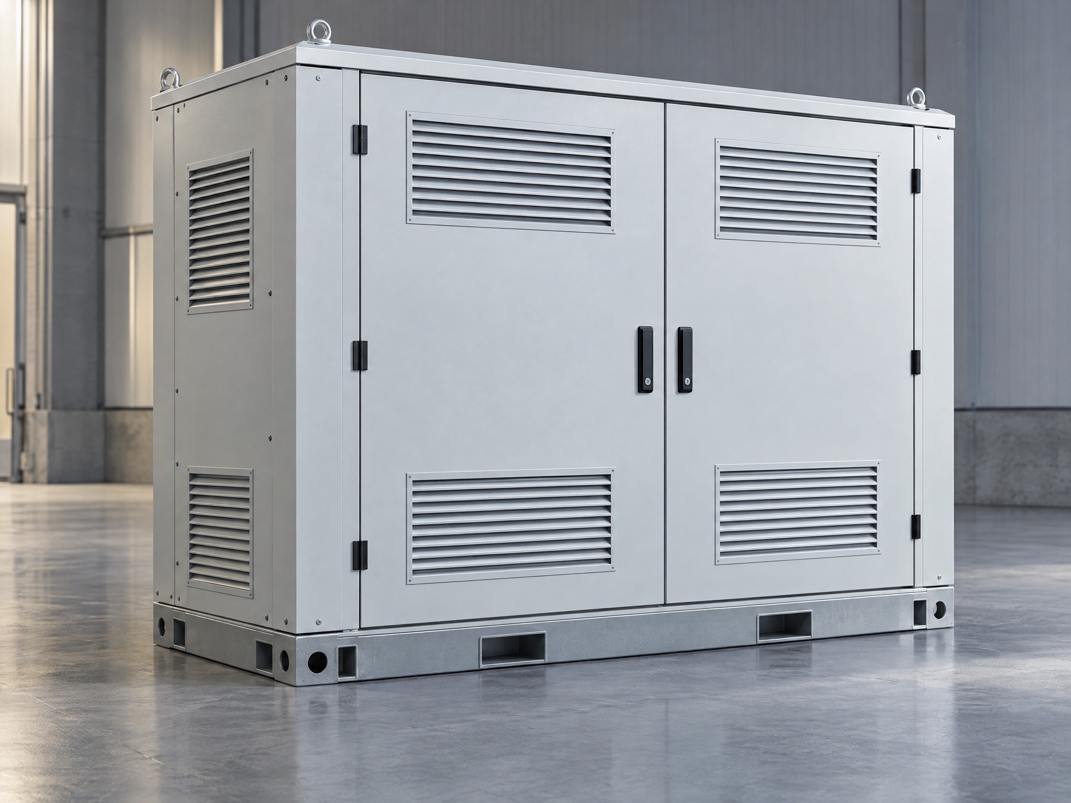 Fabricated sheet-metal BESS body enclosure