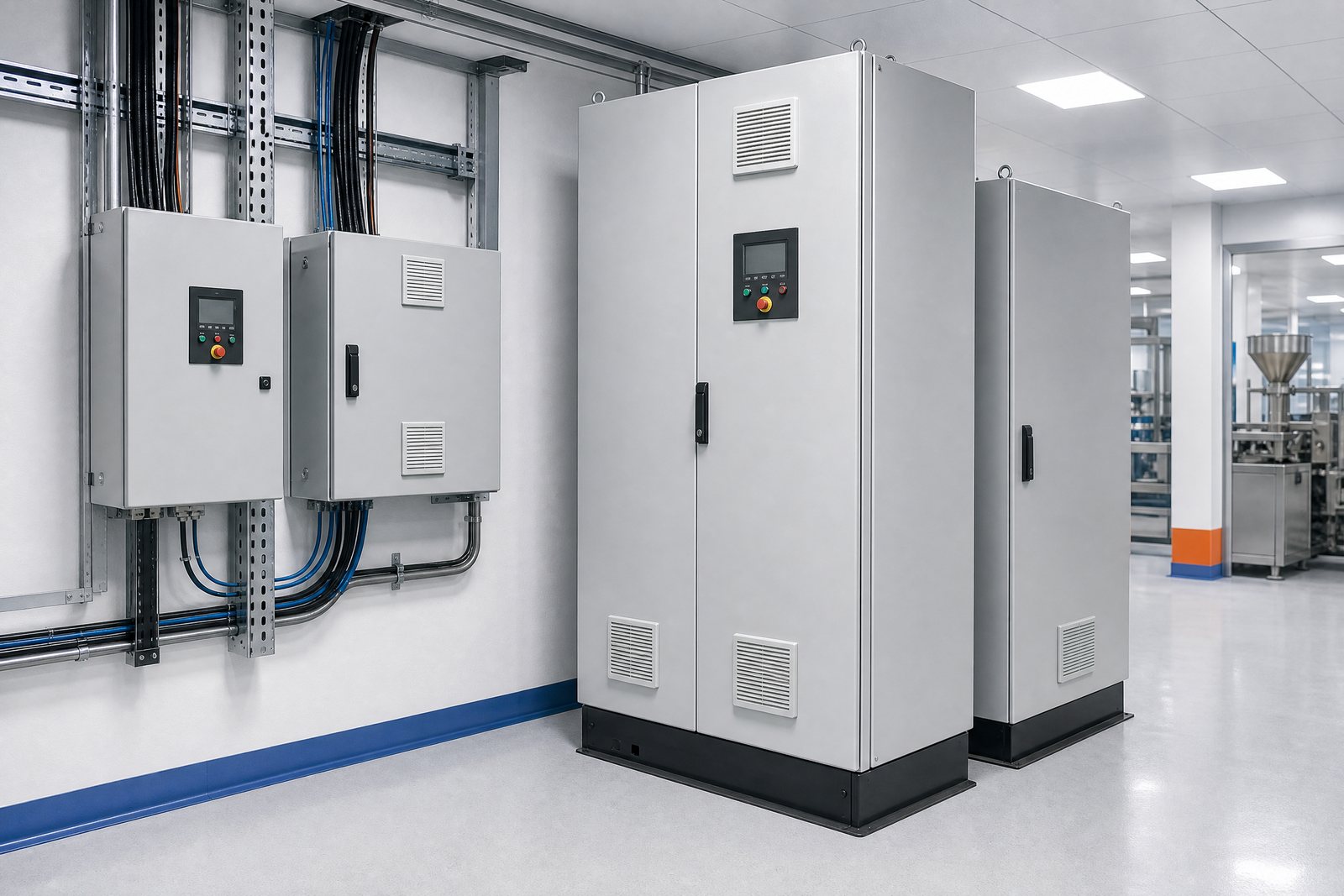 Industrial inverter and drive cabinets